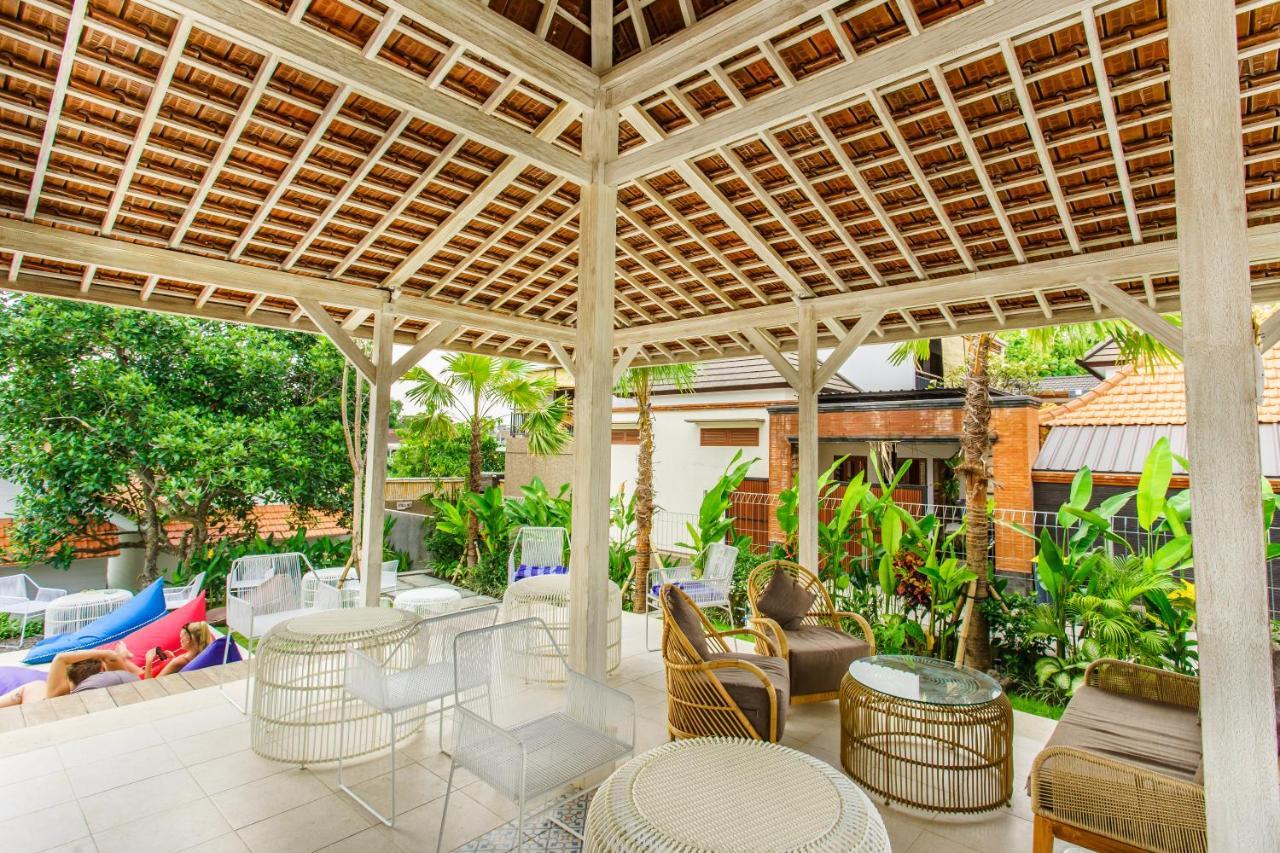 Angels Boutique Hostel Canggu Exteriör bild